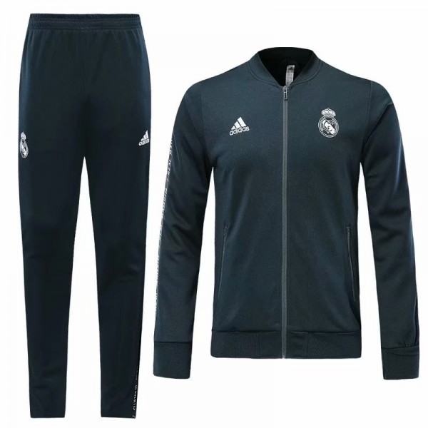 19/20 Real Madrid Training Suit Navy Blue