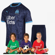 Kid's Olympique de Marseille Away suit 20/21 (Customizable)