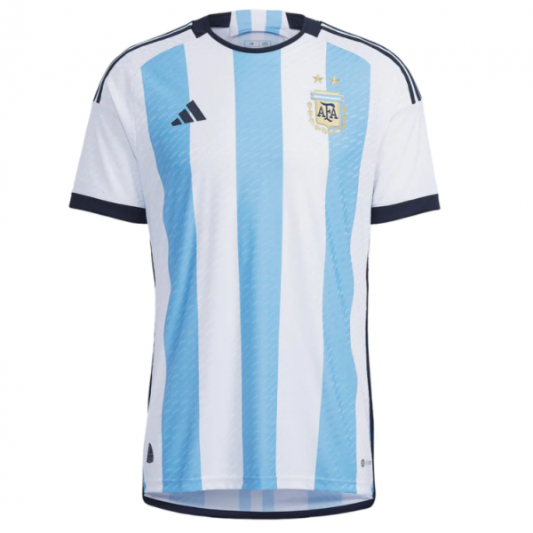 2022 World Cup Argentina Home Jersey (Customizable)